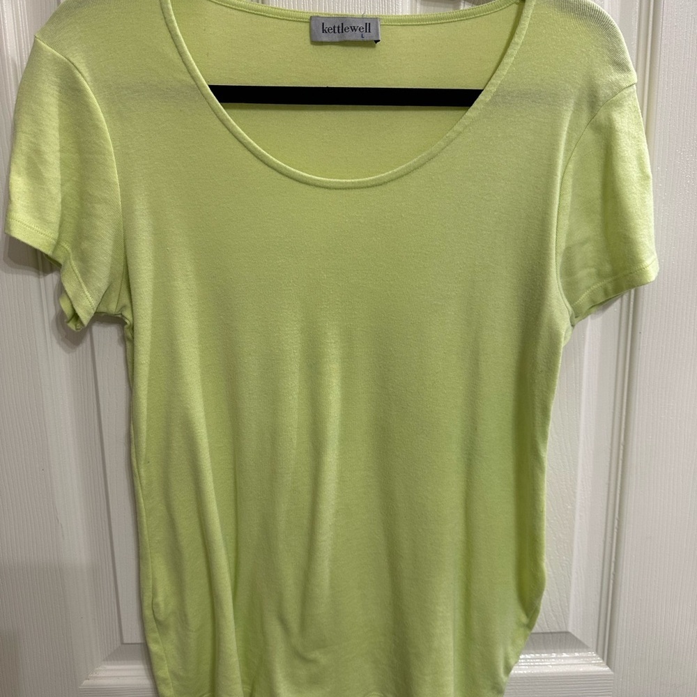 Kettlewell Colours UK Short Sleeve Lime Tee